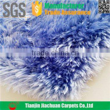 Cheap Artificial Silk Chenille Shaggy Carpet photo-2