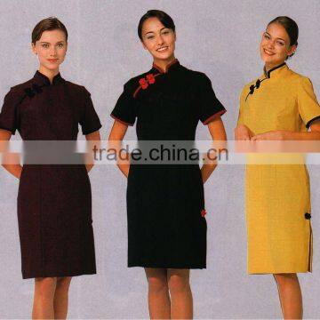 HOT sell restaurant wool fabric made waiter uniform