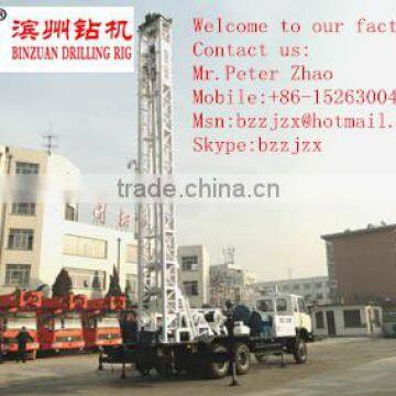 Multifunction!! BZC350ACZ(300m) Truck Mounted Drilling Rig