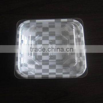 Disposable plsatic bento box with lid From China