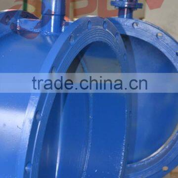 Big Size Flange Exhaust Butterfly Valve photo-2