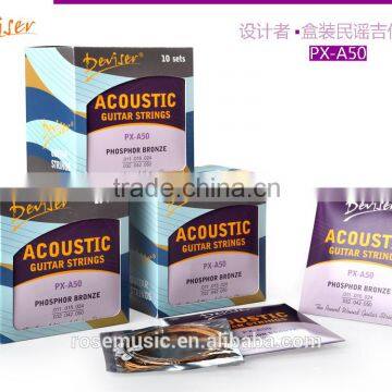 Guitar accessories The lowest price acoustic string/box of high quality (PA-A50)