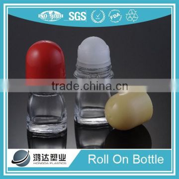 50ml empty glass roll on bottles for antiperspirant