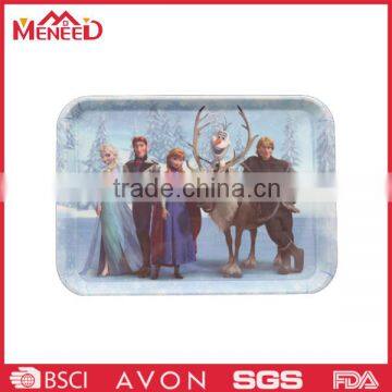 100%melamine food grade square plastic tray