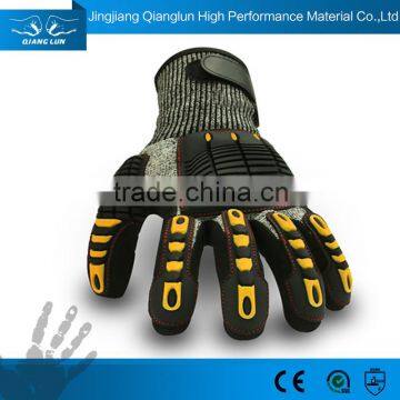 Nitrile Coated Impact-reducing Safety Gloves photo-4