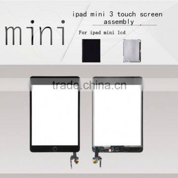 Factory price for apple ipad mini 3 with retina lcd display and touch screen digitizer, accept Paypal