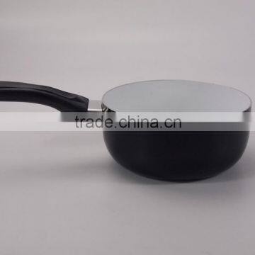 5Pcs Black Cooking Pot Ceramic Non-Stick Coating Aluminum Cookware Set