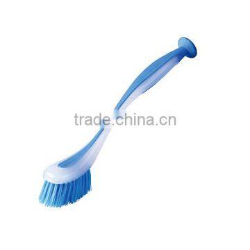 New Plastic Dish Brush Dish-Washing Brush With Suction Cup