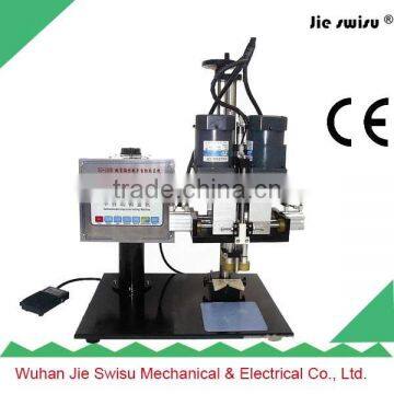 Tabletop semi automatic screw capping machine