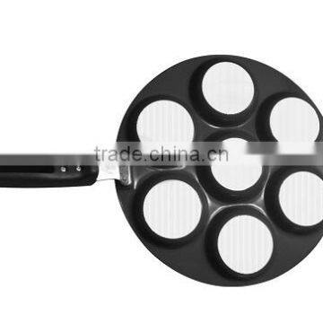 Kawachi Pan Cake Fry Pan Double Sided Black photo-4