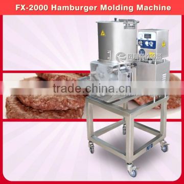 FX-2000 Hamburger Meat Pie Making Machine, Nugget Shaping Machine/Patty Making Machine with 304 stainless steel