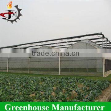 Hot sell plastic film low tunnel greenhouse