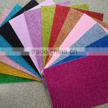 Various colors glitter EVA foam sheet for stationary