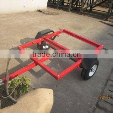 4' x 4' red Trailer small trailer with powder coated