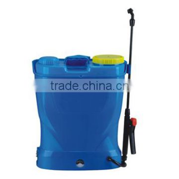 PE blue electronic sprayer backpack