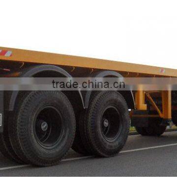 Two axle Flat Bed Trailer