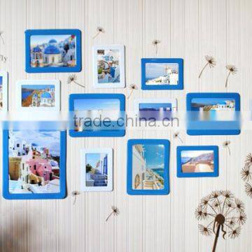 Colorful 8" x 10"glossy Photo Frame Wholesale Gifts Fridge Magnet Photo Frame Magnetic Photo Frame Stick on the Wall photo-4