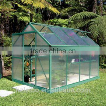 factory direct sale aluminium garden greenhouse