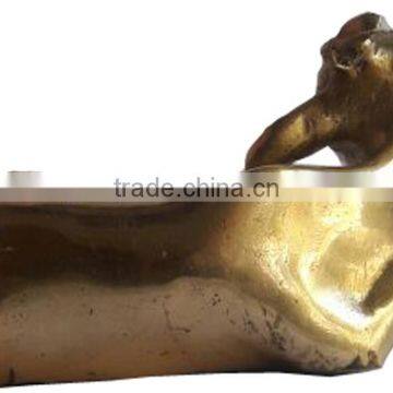 Brass Cow Sculpture photo-3