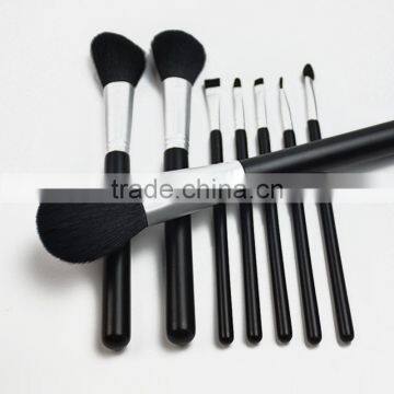 Synthetic Hair Brush Material Black Plastic Handle Material Cosmetic Makeup photo-5