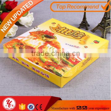 Why choose motorcycle pizza delivery box with customized print