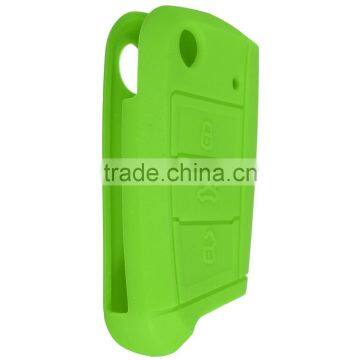 New 3 Button Remote Silicone Key Cover Protective Case Fob For Volkswagen MK7 Golf 8 Colors photo-3
