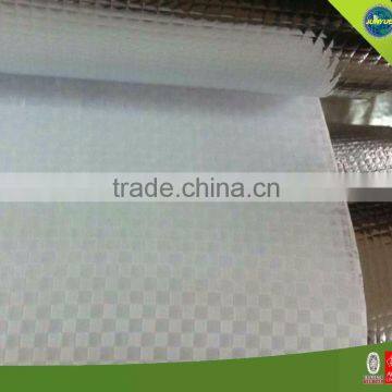 Attic roof radiant barrier reflective aluminum foil thermal bubble insulation material