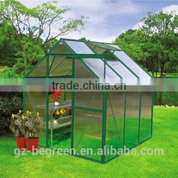 Professional Extra Heavy Duty Easy DIY 4 Seasons Aluminium 6 mm polycarbonate Extendable Hobby Garden Greenhouse