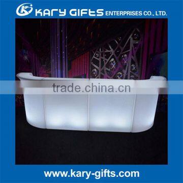 Commercial LED Furniture Plastic Bar Counter Hookah Furniture photo-2