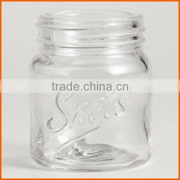 60ml small clear mason jar shot glass