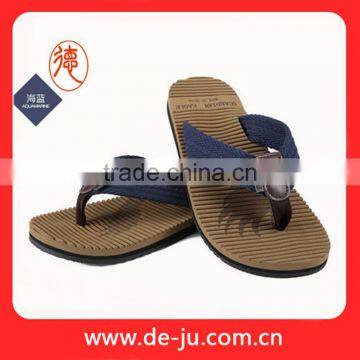 Summer Slipper Canvas Upper Flip Flop Straps