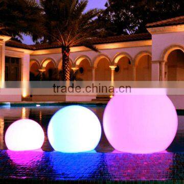 Light up plastic waterproof led glow ball