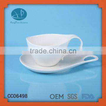 Mugs Drinkware Type and Clay Ceramic Type prescription coffee mug,customized coffee cup and saucer with printing