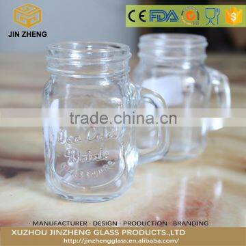 Mason Jar Candle Holder Shot Glass Wax Jar With Handle photo-3