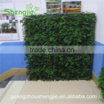SJLJ013360 Direct Selling Artificial Leaves Wall / Fake Plastic Grass Wall for Wall Decoration photo-5
