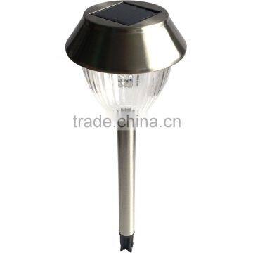 6pk Stainless Steel Solar Pathway Light LED Outdoor Garden Landscape Lawn Lamp photo-3