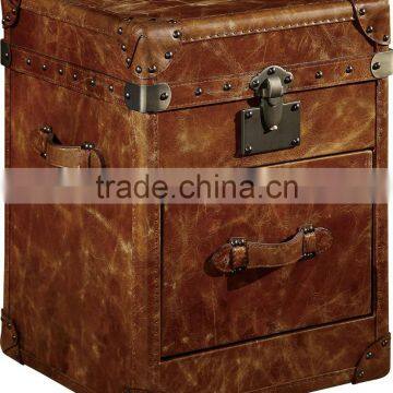 leather case, leather storage box,leather chest of drawers T801# #