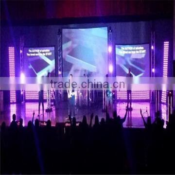 Easy Installation Professional Foldable Indoor Flexible Led Mesh Screen for Rental photo-2