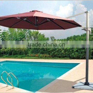 Round Roma Patio Side Garden Parasol Umbrella