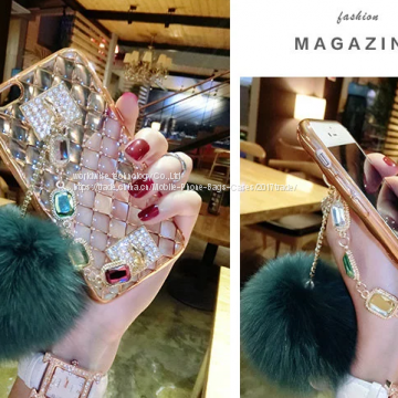 Luxury Diamond Soft Housing Shell Cell Phone Cover Case Silicone Mobile Phone Cases for IPhone7/7Plus/6/6s/6plus/6splus photo-5