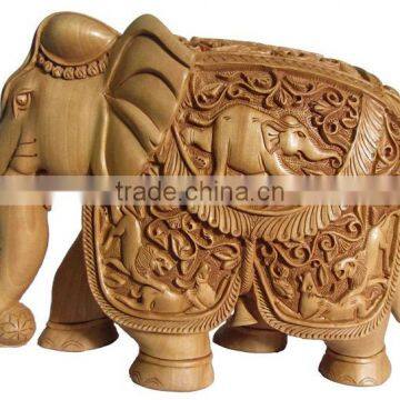 Wood elephant