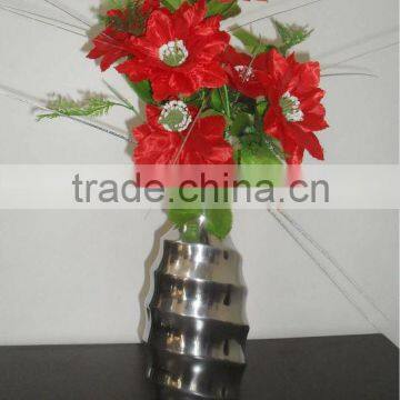 Interior Decoration Aluminium Flower Vases