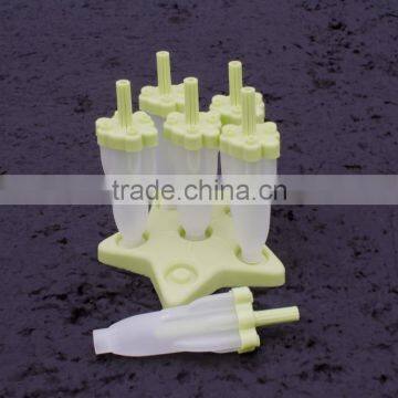 BPA Free 5 Lolly Plastic Ice Popsicle Mold photo-3