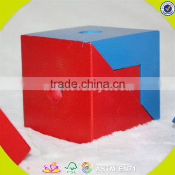 Wholesale Hot Colorful Baby Wooden Stacking Blocks Toy New Fashion Kids Wooden Stacking Blocks Game Toy W13E070 photo-3