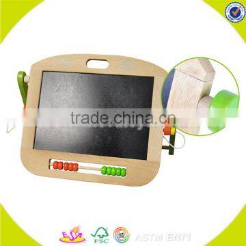 Оптовым покупателям: Универсальная деревянная доска для мелом, черный цвет, модель W12B059 photo-2