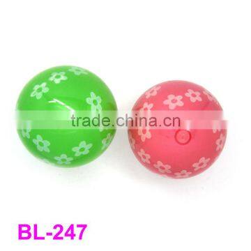 80mm Christmas air ball,bouncing ball,air ball printed with star