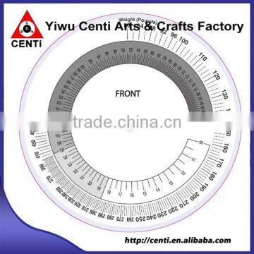 BMI Plastic 3 Wheel BMI Calculator for Pediatric and Adult photo-3