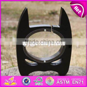 Новый дизайн большой деревянный копилка для взрослых креативная черная деревянная копилка для взрослых W02A254 photo-5