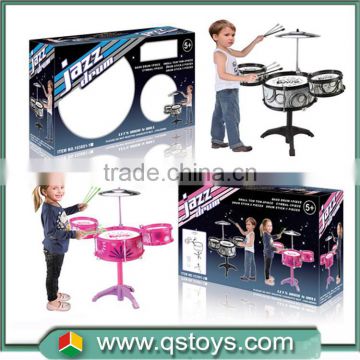 18/PCS Musical Instrument Toy Jazz Drum Kids drum set QS150806077