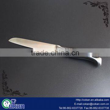 Stainless Steel Chef Paring Pocket Hunting Kitchen Knife Knives Set With Knife Sharpener and Scissors photo-5